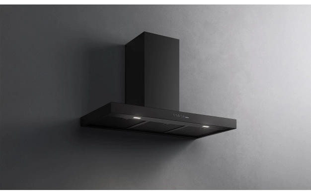 FALMEC MERCURIO EVO 90 BK – стенен аспиратор 90 см, матово черен/инокс, клас A